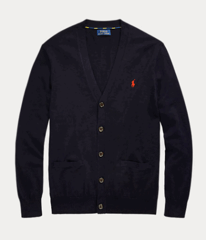 Polo Ralph Lauren Cotton V-Neck Cardigan